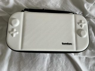 Heres my initial thoughts/ review of the new @tomtoc_official switch 2 case (G05S3)....

Its huge compared to my switch one and case lol

It has a nice leather like feel to it to the outside of the case, should be easy to clean needing a just damp cloth. Got a nice carry strap on the top 😃 (Which looks like one side is detachable - not tried to detach it lol)

Inside you got plenty of padding so should keep my switch 2 nice and secure whilst in the case and has room for 12 game cards - two more than my tomtoc switch 1 case 😃  and has some padding on the back of the flap that holds the games and extra flap of padding  at the top of the inside which as nice improve from my switch 1 case. 

I’ve included a picture with the switch 1 in the switch 2 case for size comparison. 

Now to wait for the Switch 2 to be release next month!